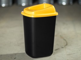 Dizajnový odpadkový kôš 45 l žltý